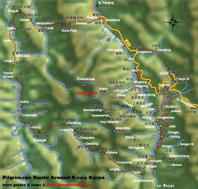 Kawa Karpo Pilgrimage Route
